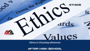 Ethics in Choosing references